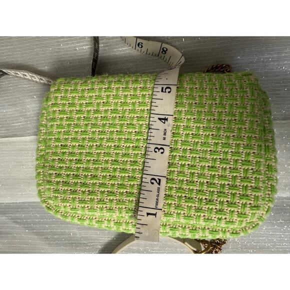 GREEN PLAID H & M PURSE - Picture 6 of 6